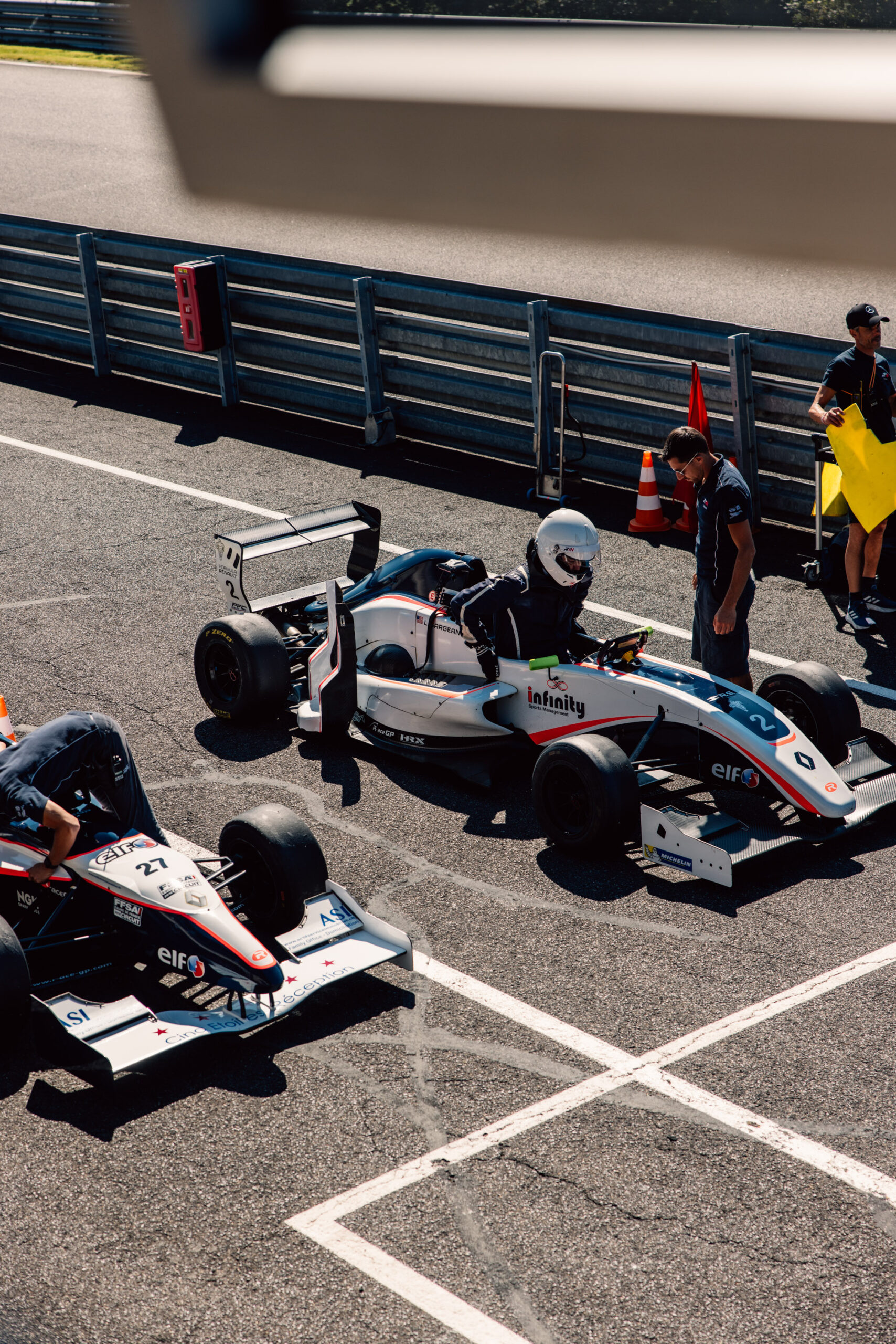 Formule Renault sur le départ