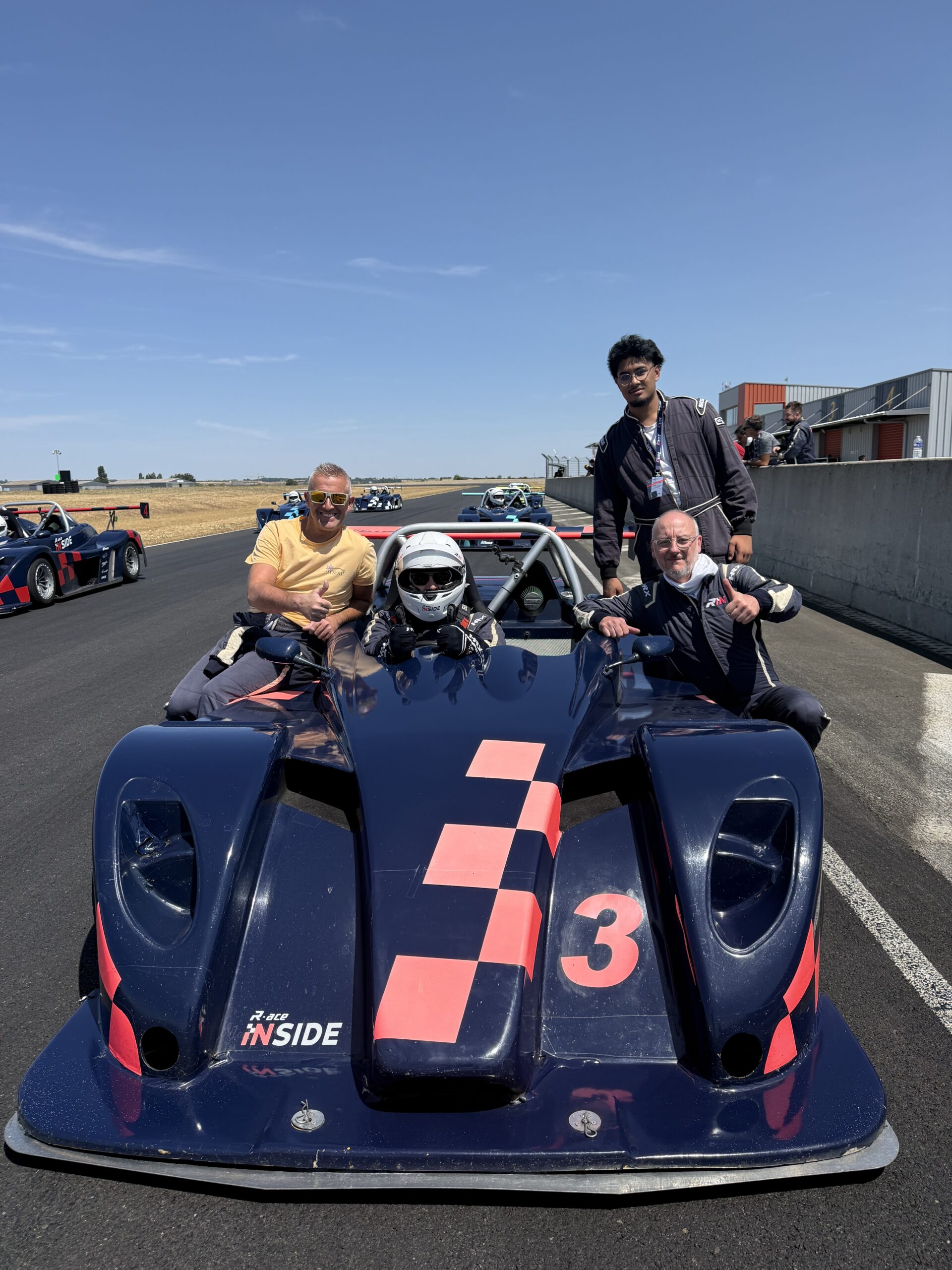 Pôle position en course d'endurance